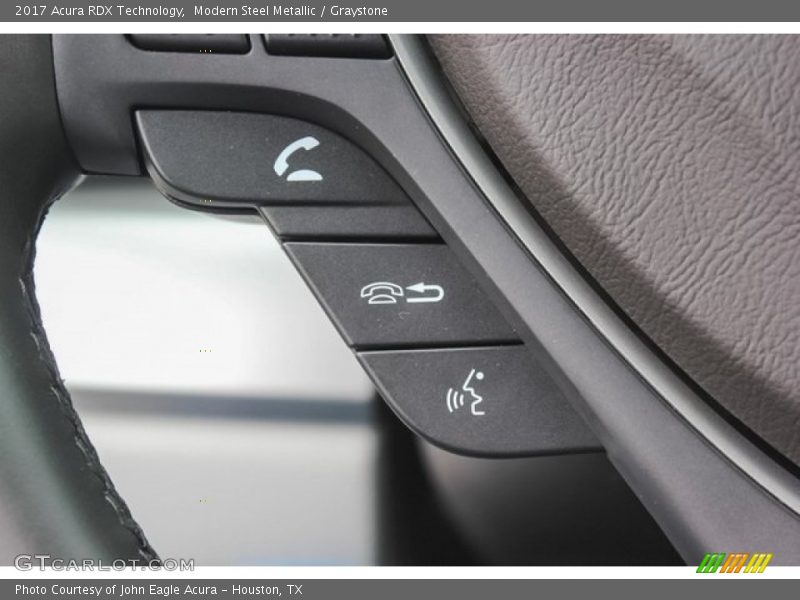 Modern Steel Metallic / Graystone 2017 Acura RDX Technology