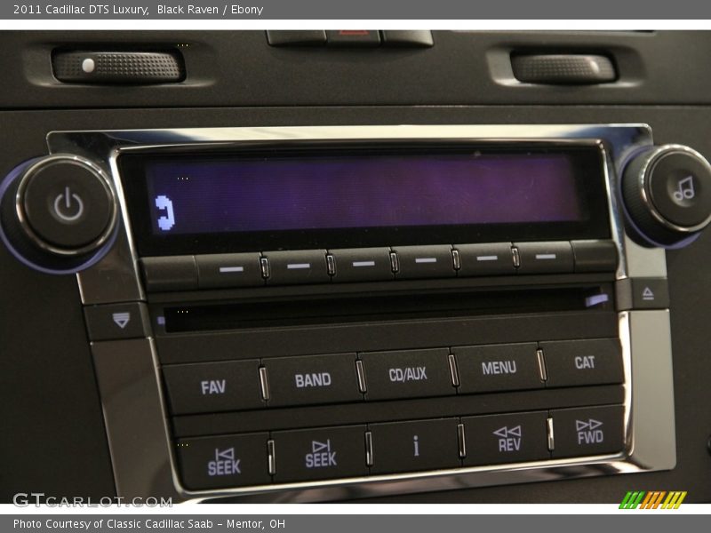 Black Raven / Ebony 2011 Cadillac DTS Luxury