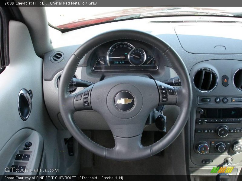 Crystal Red Metallic / Gray 2009 Chevrolet HHR LT