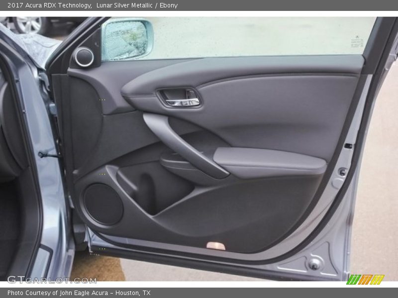 Lunar Silver Metallic / Ebony 2017 Acura RDX Technology