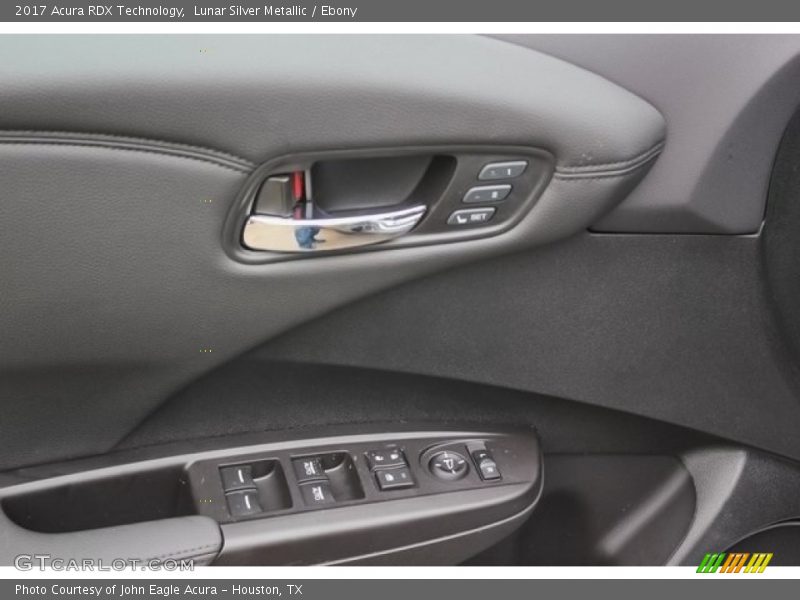Lunar Silver Metallic / Ebony 2017 Acura RDX Technology