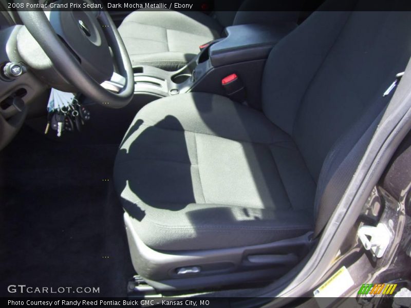 Dark Mocha Metallic / Ebony 2008 Pontiac Grand Prix Sedan