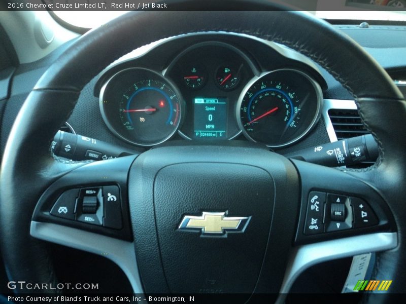 Red Hot / Jet Black 2016 Chevrolet Cruze Limited LT