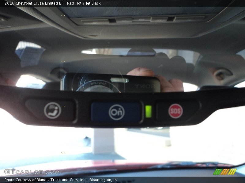 Red Hot / Jet Black 2016 Chevrolet Cruze Limited LT