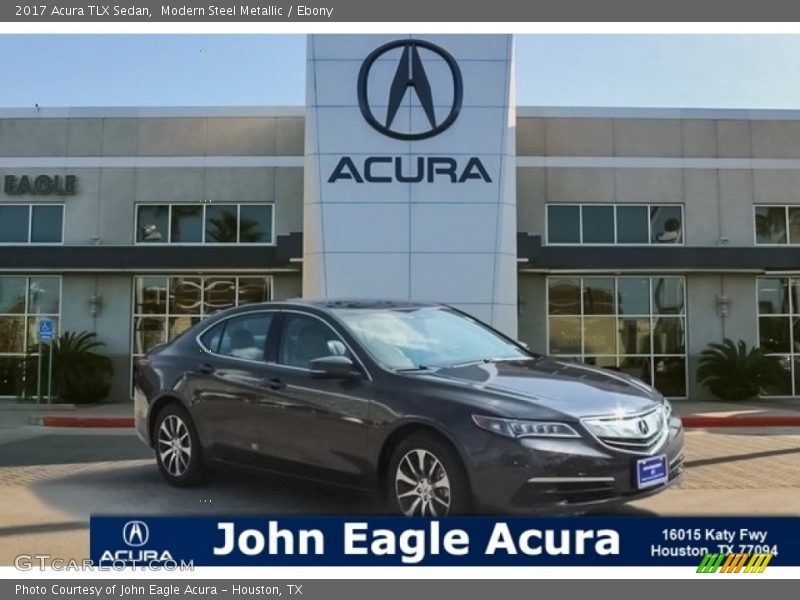 Modern Steel Metallic / Ebony 2017 Acura TLX Sedan