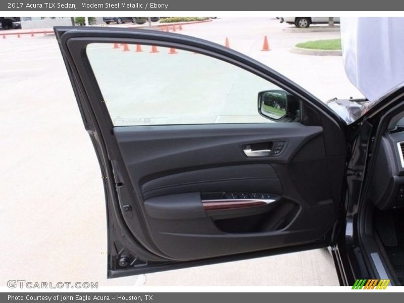 Modern Steel Metallic / Ebony 2017 Acura TLX Sedan