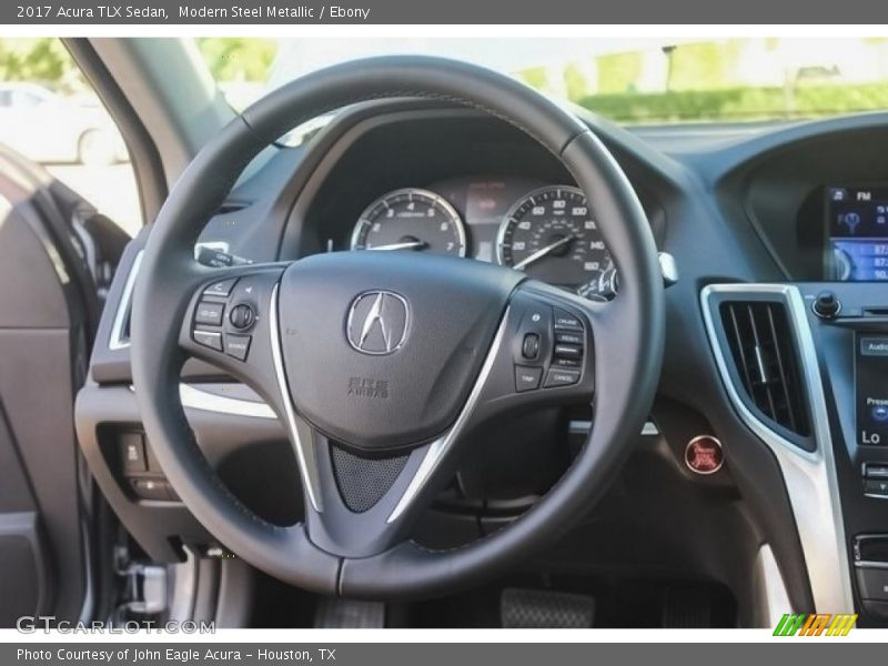 Modern Steel Metallic / Ebony 2017 Acura TLX Sedan