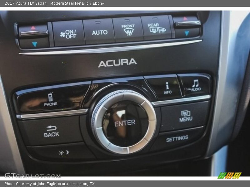 Modern Steel Metallic / Ebony 2017 Acura TLX Sedan