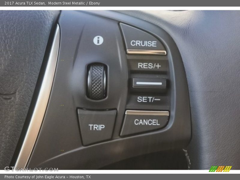 Modern Steel Metallic / Ebony 2017 Acura TLX Sedan