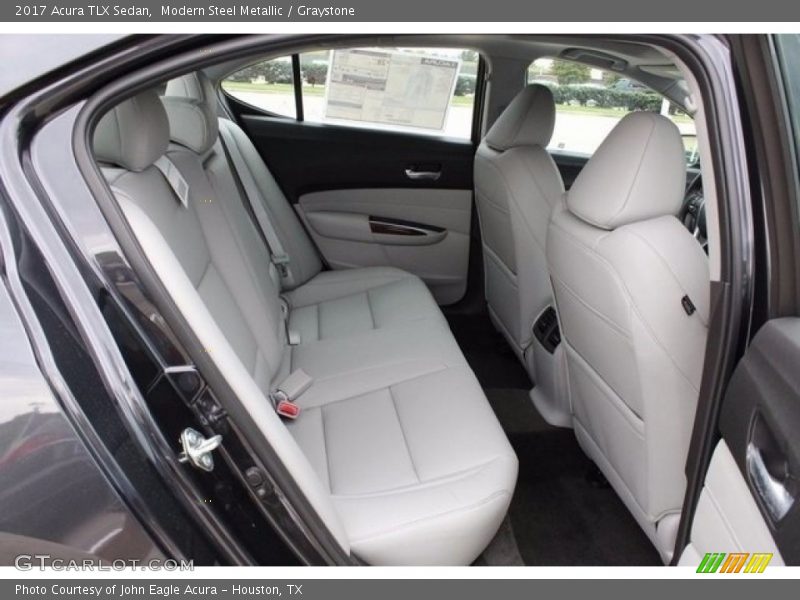 Modern Steel Metallic / Graystone 2017 Acura TLX Sedan