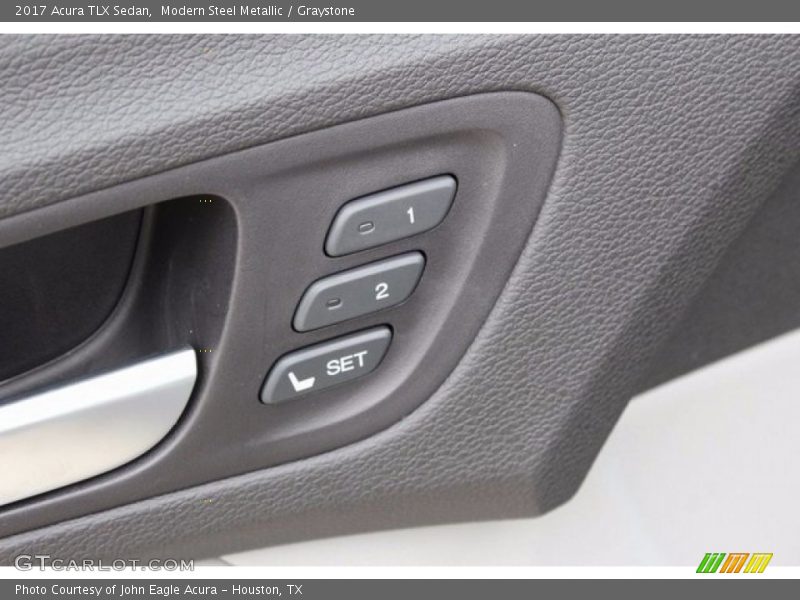 Modern Steel Metallic / Graystone 2017 Acura TLX Sedan