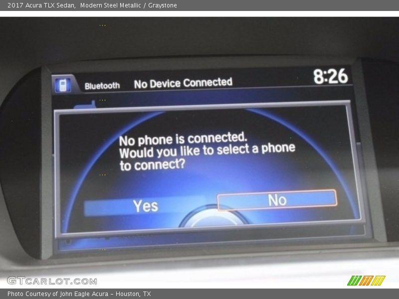 Modern Steel Metallic / Graystone 2017 Acura TLX Sedan