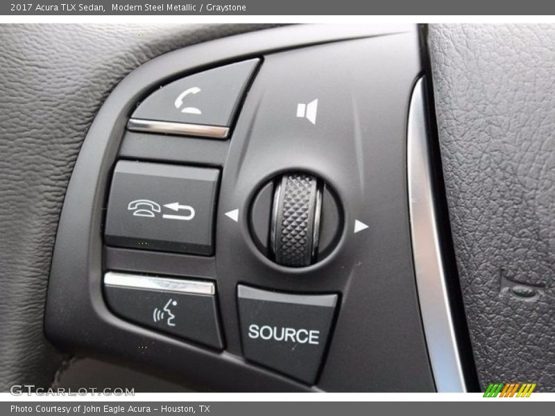 Modern Steel Metallic / Graystone 2017 Acura TLX Sedan