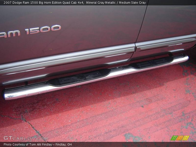 Mineral Gray Metallic / Medium Slate Gray 2007 Dodge Ram 1500 Big Horn Edition Quad Cab 4x4