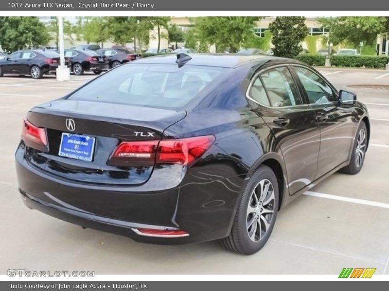 Crystal Black Pearl / Ebony 2017 Acura TLX Sedan