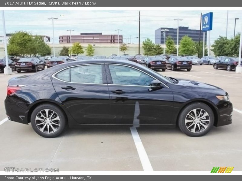 Crystal Black Pearl / Ebony 2017 Acura TLX Sedan