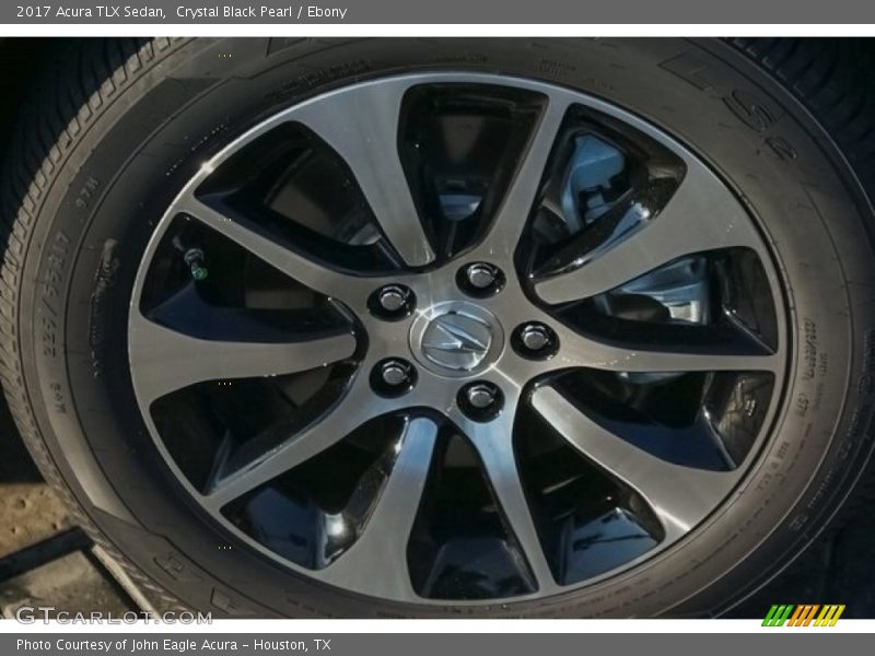 Crystal Black Pearl / Ebony 2017 Acura TLX Sedan