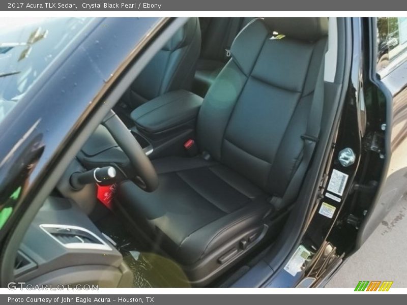 Crystal Black Pearl / Ebony 2017 Acura TLX Sedan
