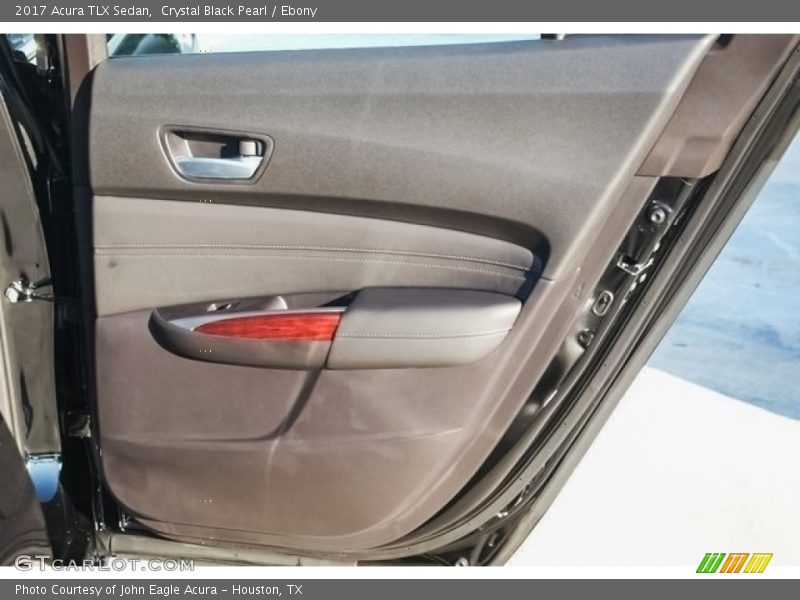 Crystal Black Pearl / Ebony 2017 Acura TLX Sedan