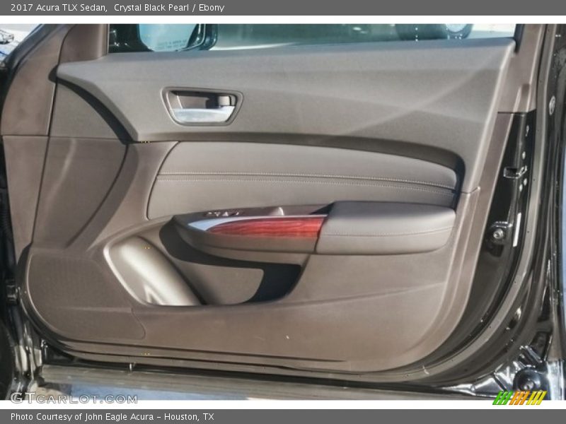 Crystal Black Pearl / Ebony 2017 Acura TLX Sedan