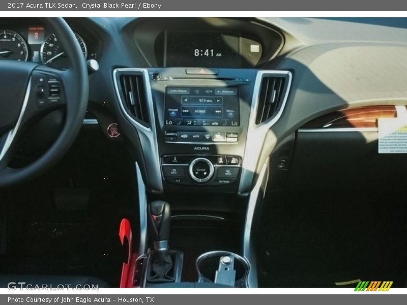 Crystal Black Pearl / Ebony 2017 Acura TLX Sedan