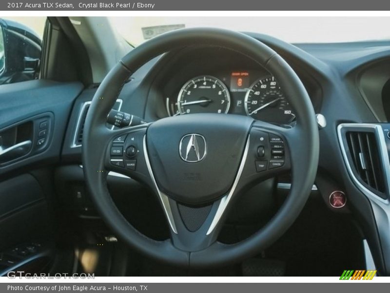 Crystal Black Pearl / Ebony 2017 Acura TLX Sedan