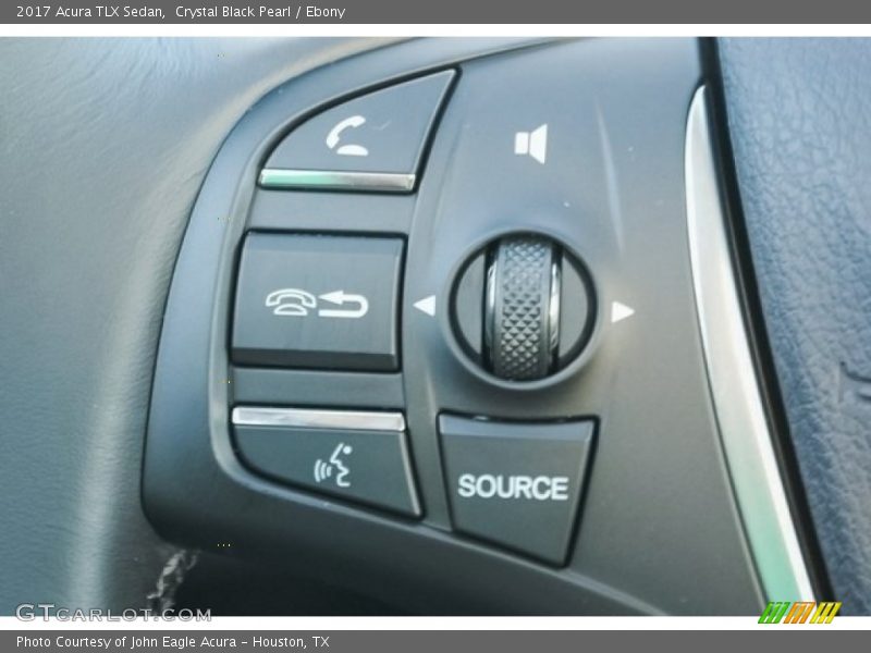 Crystal Black Pearl / Ebony 2017 Acura TLX Sedan