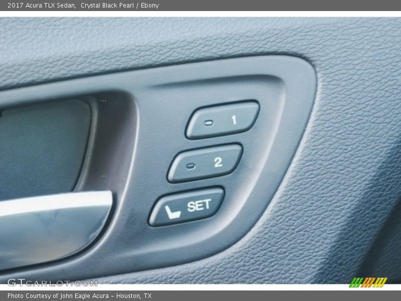 Crystal Black Pearl / Ebony 2017 Acura TLX Sedan