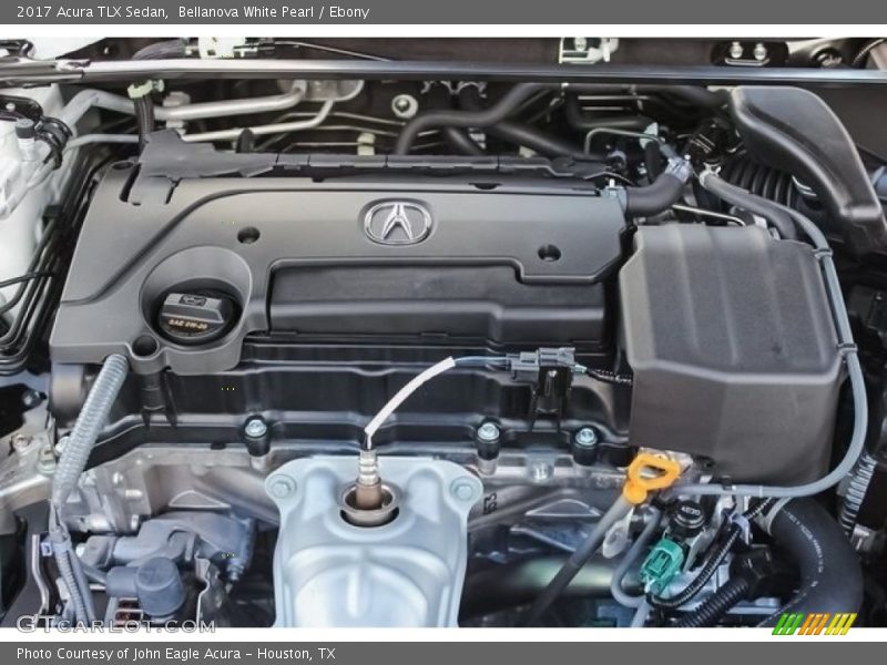Bellanova White Pearl / Ebony 2017 Acura TLX Sedan