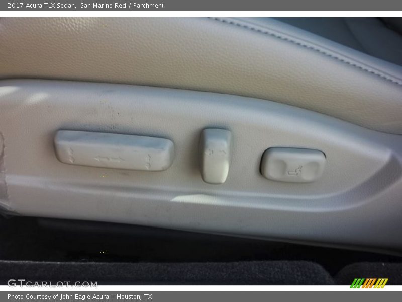 San Marino Red / Parchment 2017 Acura TLX Sedan