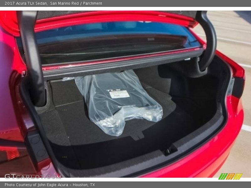 San Marino Red / Parchment 2017 Acura TLX Sedan