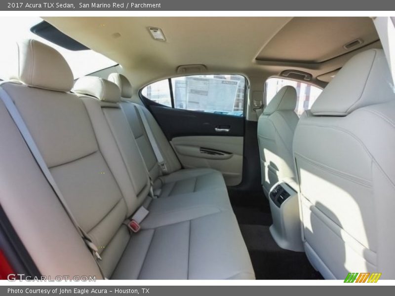 San Marino Red / Parchment 2017 Acura TLX Sedan