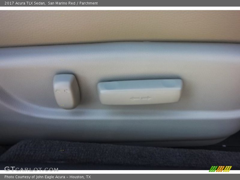 San Marino Red / Parchment 2017 Acura TLX Sedan