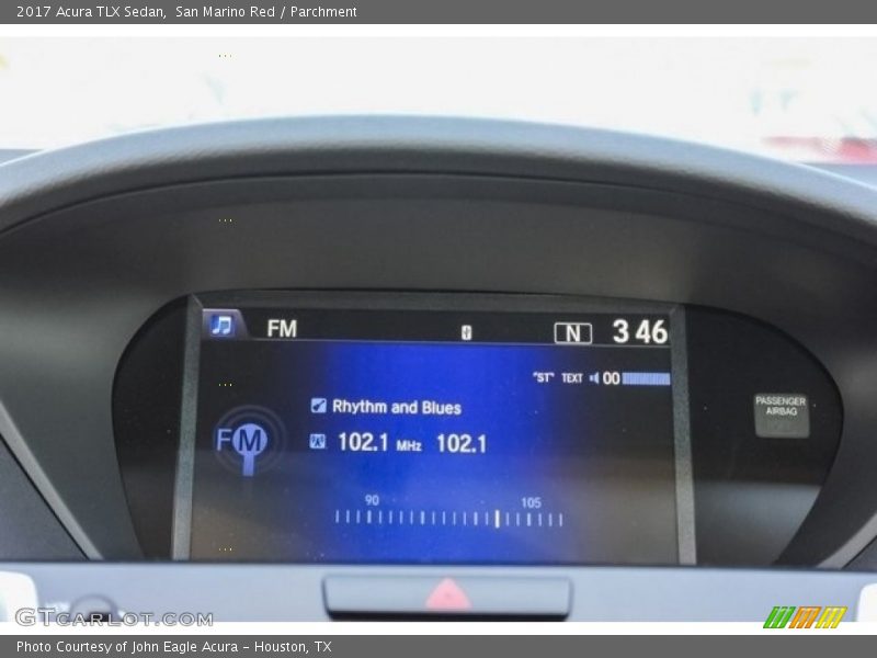 San Marino Red / Parchment 2017 Acura TLX Sedan