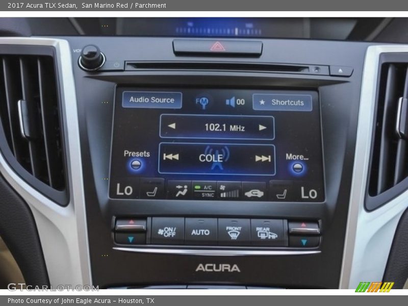 San Marino Red / Parchment 2017 Acura TLX Sedan