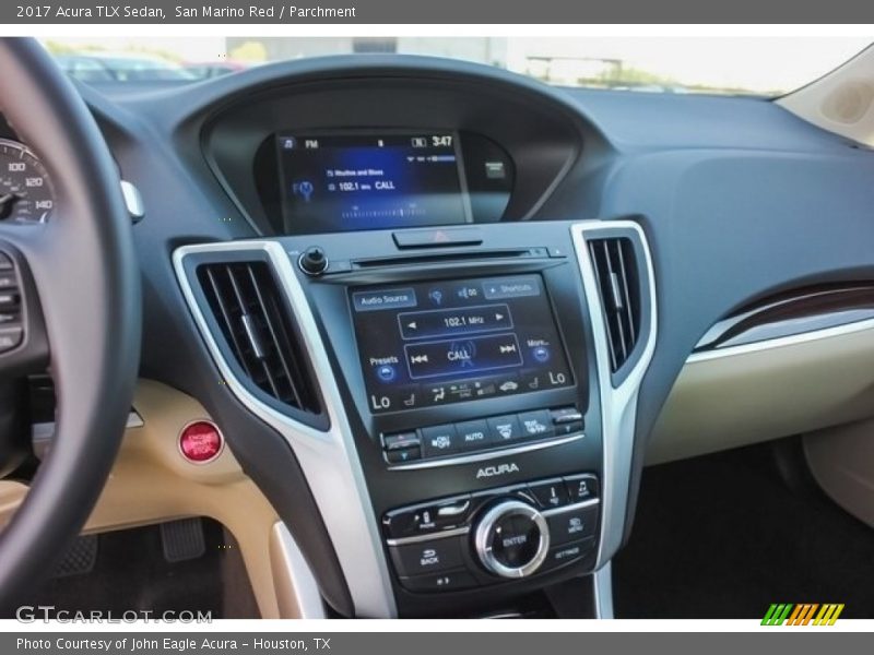San Marino Red / Parchment 2017 Acura TLX Sedan