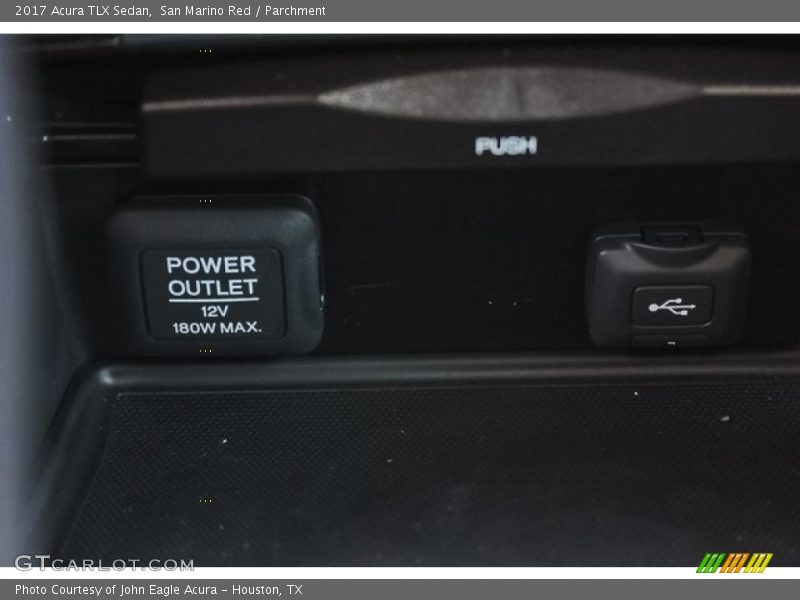 San Marino Red / Parchment 2017 Acura TLX Sedan