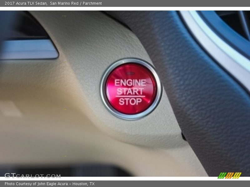 San Marino Red / Parchment 2017 Acura TLX Sedan