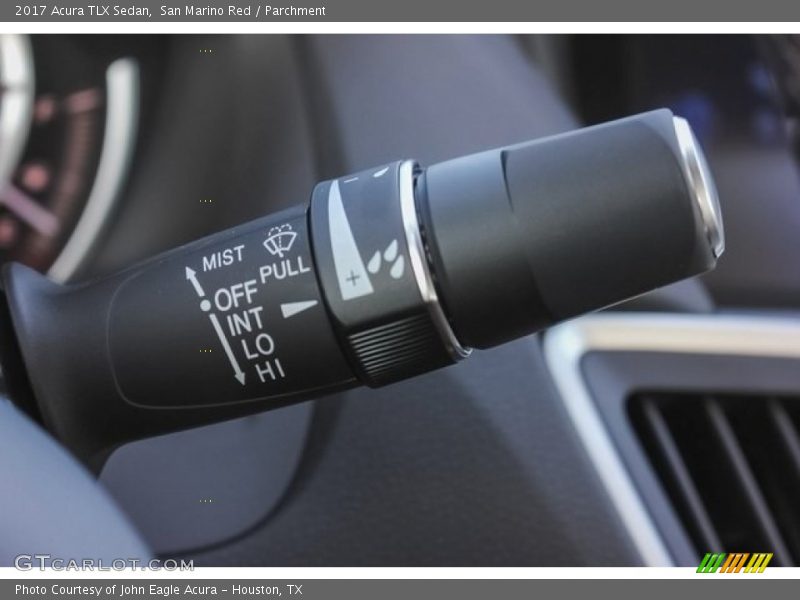 San Marino Red / Parchment 2017 Acura TLX Sedan