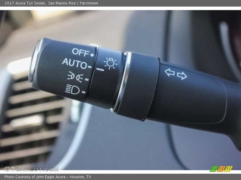 San Marino Red / Parchment 2017 Acura TLX Sedan