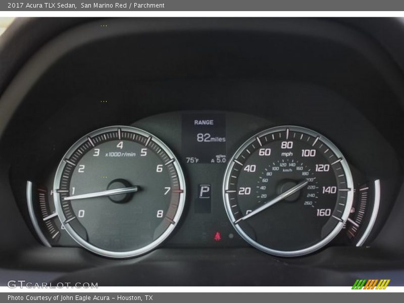 San Marino Red / Parchment 2017 Acura TLX Sedan