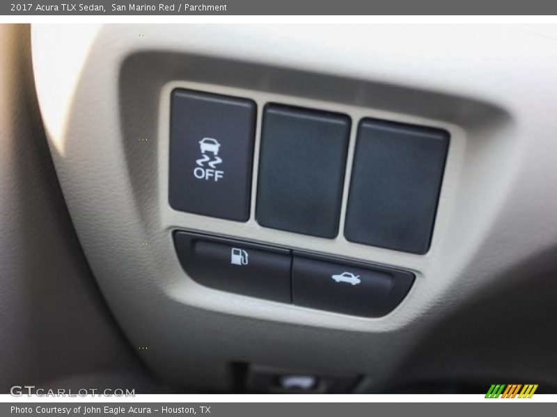 San Marino Red / Parchment 2017 Acura TLX Sedan