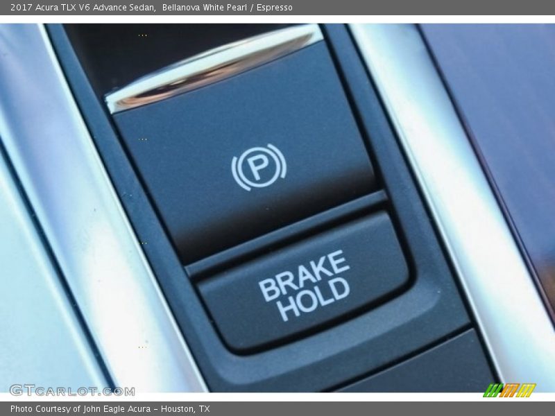 Bellanova White Pearl / Espresso 2017 Acura TLX V6 Advance Sedan
