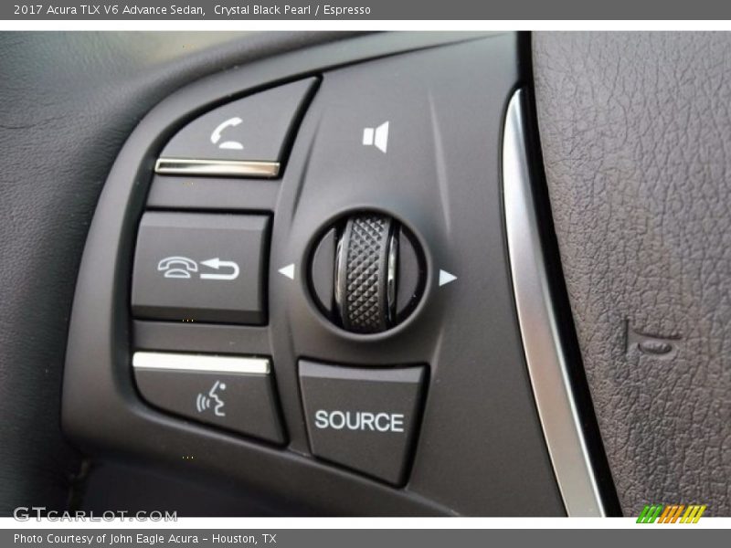 Controls of 2017 TLX V6 Advance Sedan