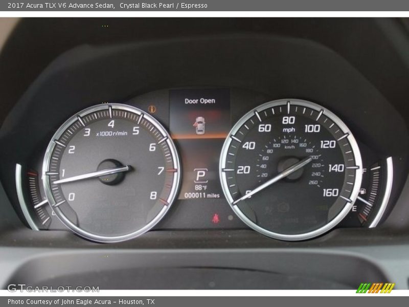  2017 TLX V6 Advance Sedan V6 Advance Sedan Gauges