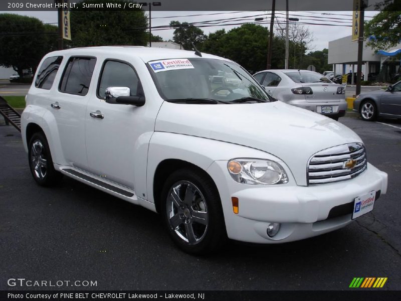 Summit White / Gray 2009 Chevrolet HHR LT