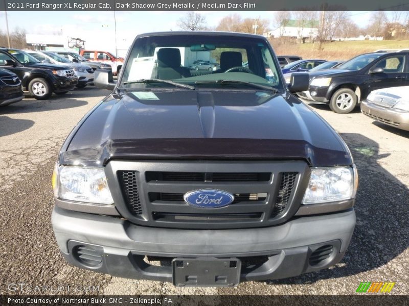 Dark Shadow Grey Metallic / Medium Dark Flint 2011 Ford Ranger XL Regular Cab