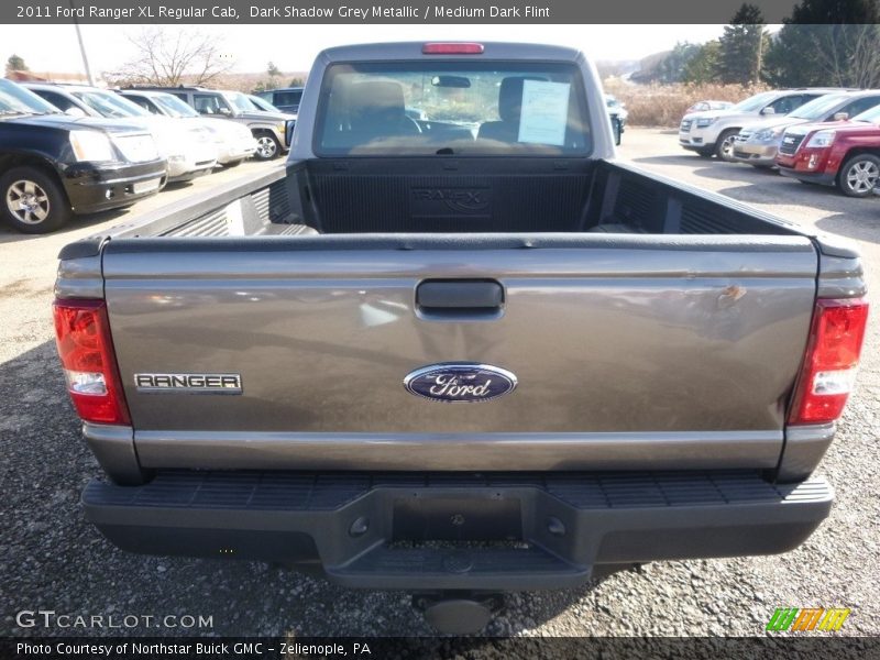 Dark Shadow Grey Metallic / Medium Dark Flint 2011 Ford Ranger XL Regular Cab