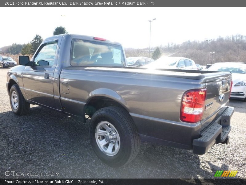 Dark Shadow Grey Metallic / Medium Dark Flint 2011 Ford Ranger XL Regular Cab