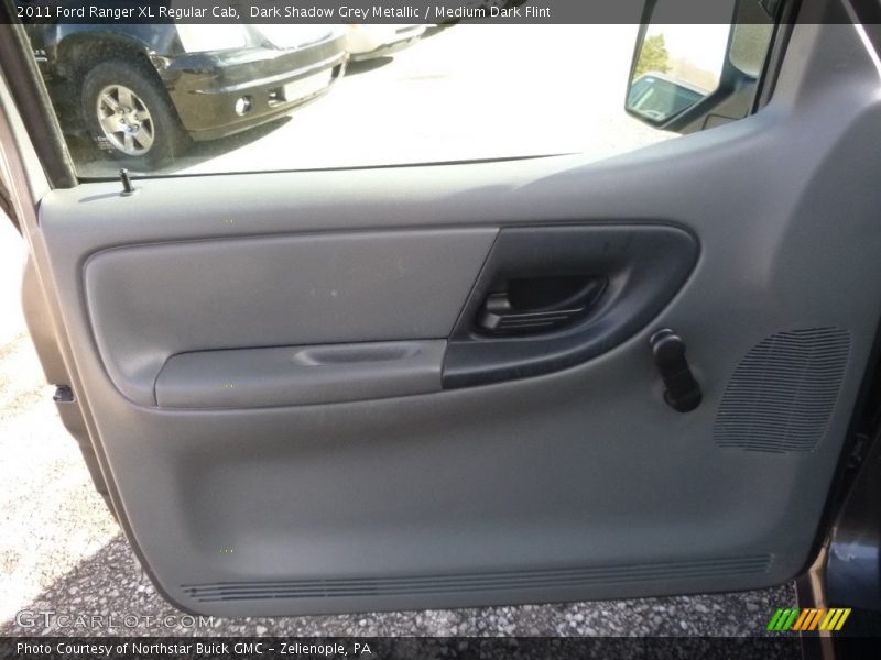 Dark Shadow Grey Metallic / Medium Dark Flint 2011 Ford Ranger XL Regular Cab